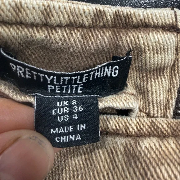 Y2K Pretty Little Things Micro Mini Skirt Lace-Up Festival Coachella - Picture 11 of 13